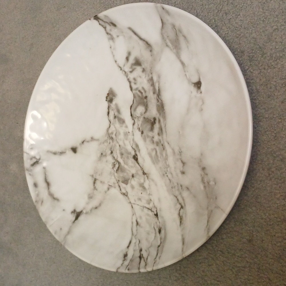 Marble Melamine Salad plates - Picture 2 of 5